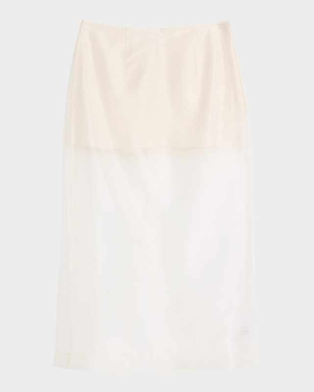 The Silk Organza Skirt